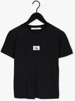 CALVIN KLEIN T-shirt BADGE SEAMING TEE en noir