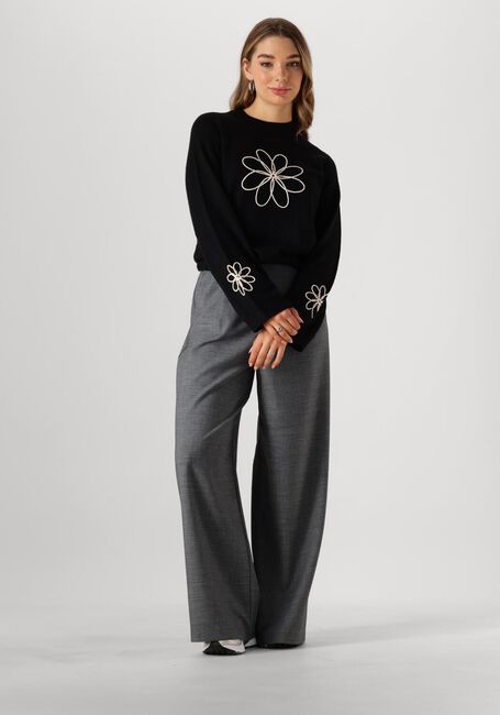 Zwarte OBJECT Trui OBJLANEY RUBIN LS PULLOVER E DIV - large