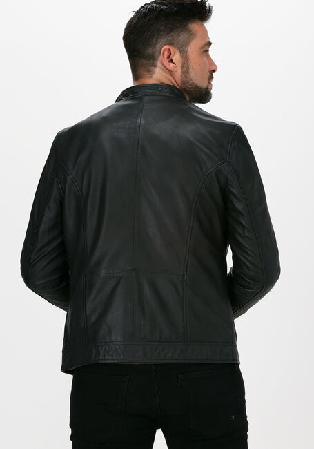 GOOSECRAFT Veste en cuir GALLERY062 en noir - large