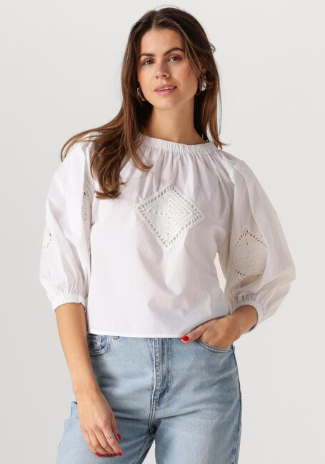Witte BY-BAR  IVA BLOUSE - large