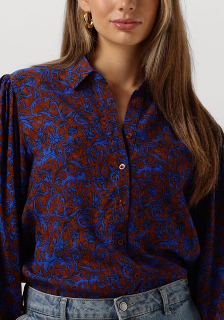 Blauwe YDENCE  BLOUSE ALYSSA - large