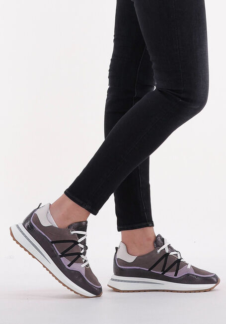 FLORIS VAN BOMMEL SWF-10083 Baskets basses en taupe - large