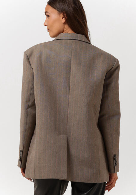 ALIX THE LABEL Blazer LADIES WOVEN OVERSIZED CLASSY BLAZER en camel - large