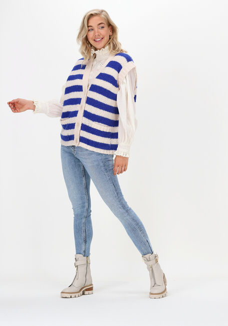 Blauwe LOLLYS LAUNDRY Spencer CELINE VEST - large