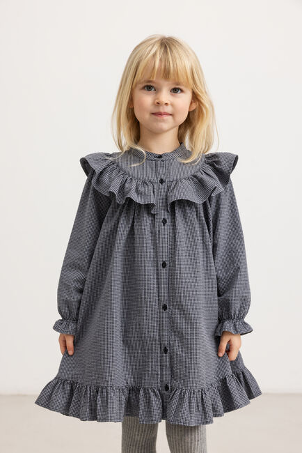 Donkergrijze MARMAR COPENHAGEN Mini jurk DALINA - large