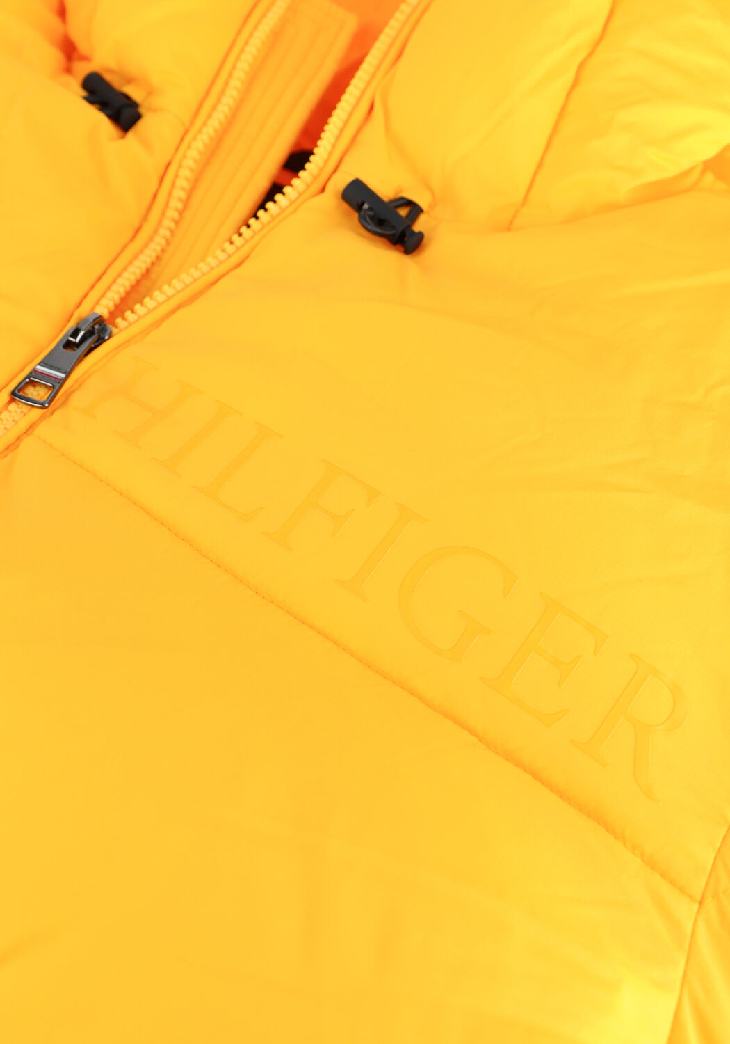 Gele TOMMY HILFIGER Gewatteerde jas HIGH LOFT JACKET - large