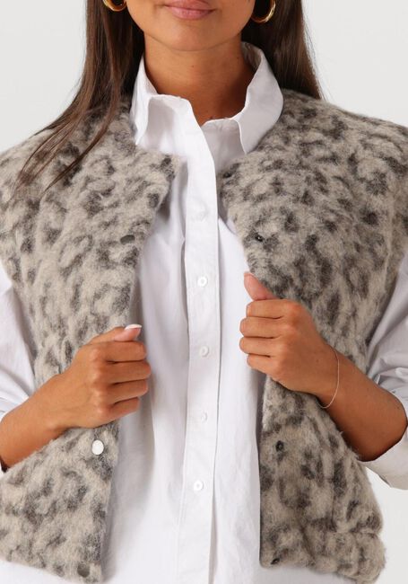 BY-BAR Gilet MAGGIE SLEEVELESS LEO JACKET en multicolore - large
