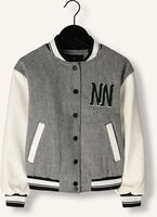 NIK & NIK Jack KURT VARSITY JACKET en gris NIK & NIK Jack KURT VARSITY JACKET en gris - medium