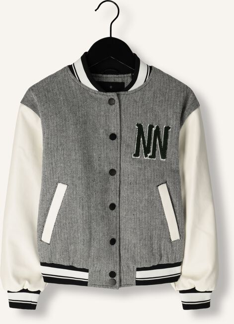 Grijze NIK & NIK Jack KURT VARSITY JACKET Grijze NIK & NIK Jack KURT VARSITY JACKET - large