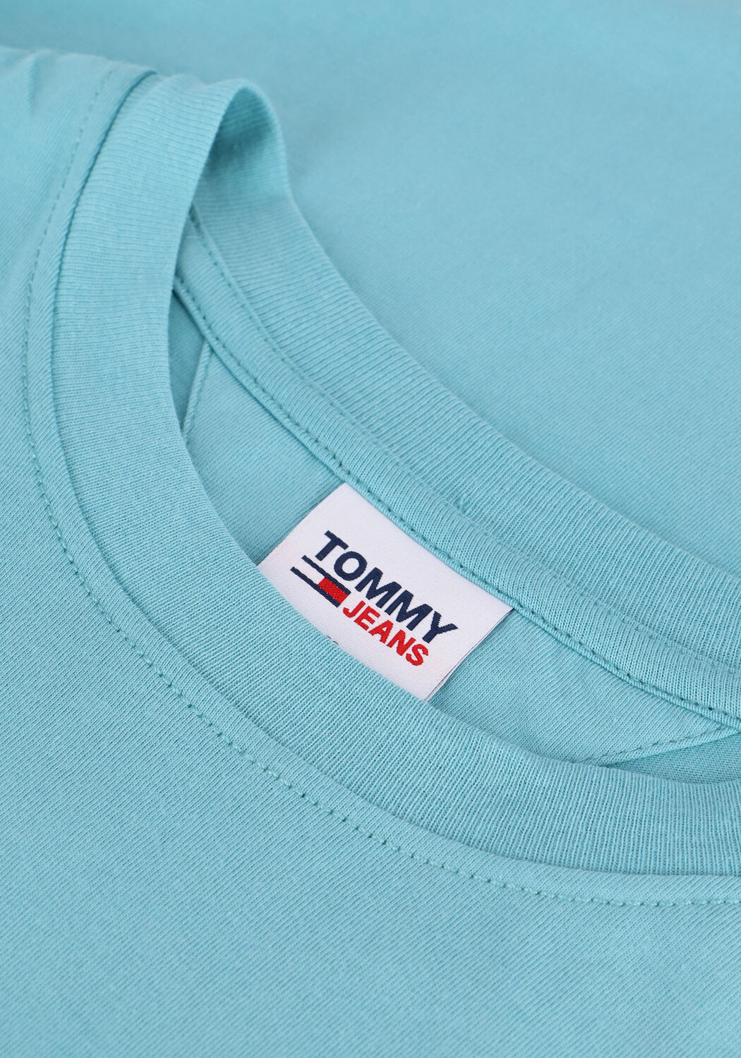 Lichtblauwe TOMMY JEANS T-shirt TJM ENTRY GRAPHIC TEE - large