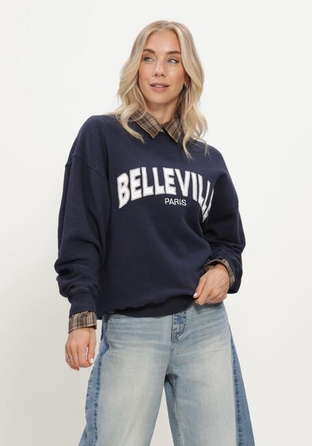Donkerblauwe CIRCLE OF TRUST Sweater LANA SWEAT - large