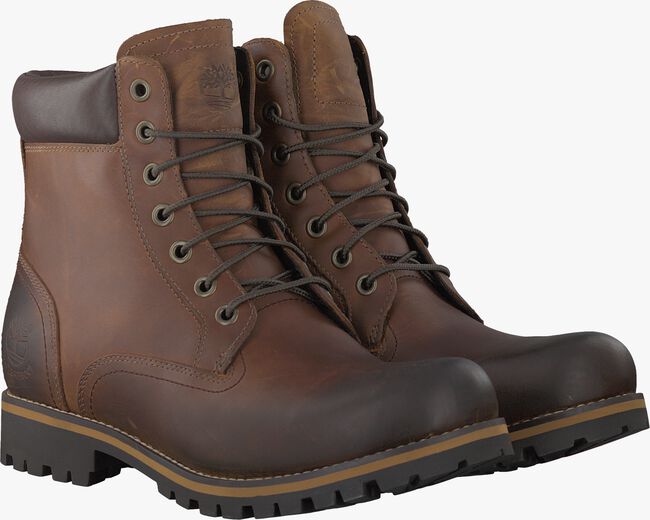 Cognac TIMBERLAND Enkelboots RUGGED 6 IN PLAIN TOE WP  - large