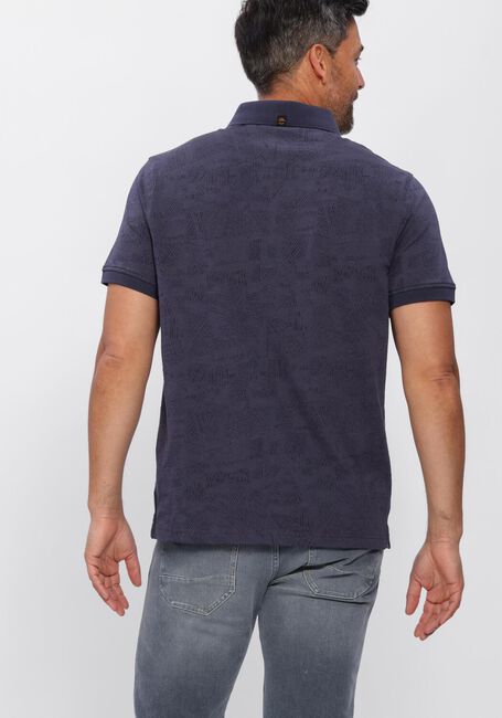 PME LEGEND Polo JACQUARD JERSEY en bleu - large