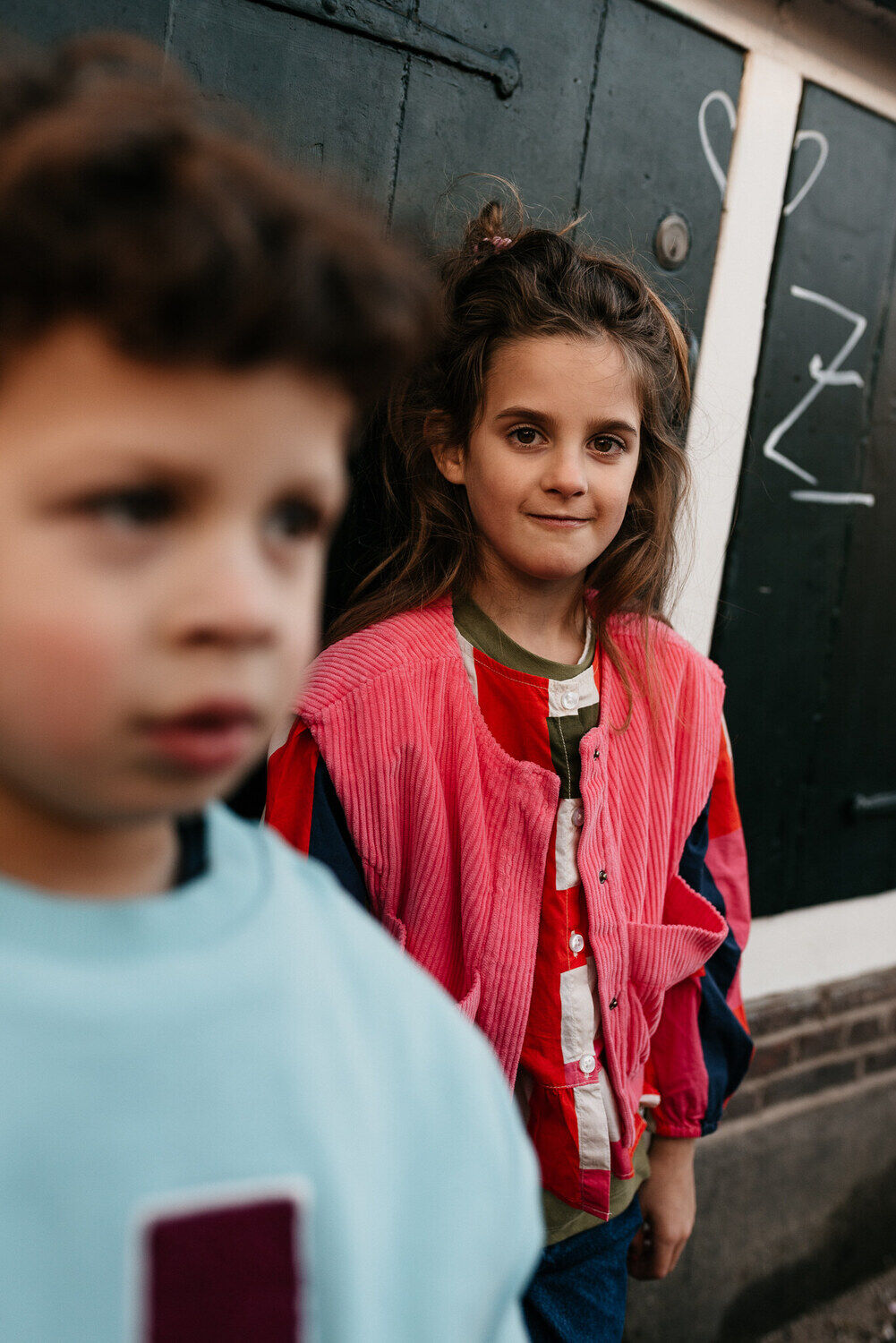 JENEST Gilet LOT GILET en rose - large