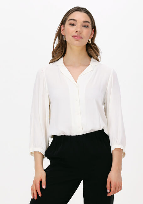 Ecru MSCH COPENHAGEN  GALIENA MOROCCO 3/4 SHIRT - large