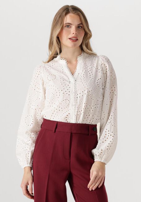 Witte CO'COUTURE  GISELLECC ANGLAISE V-SHIRT - large