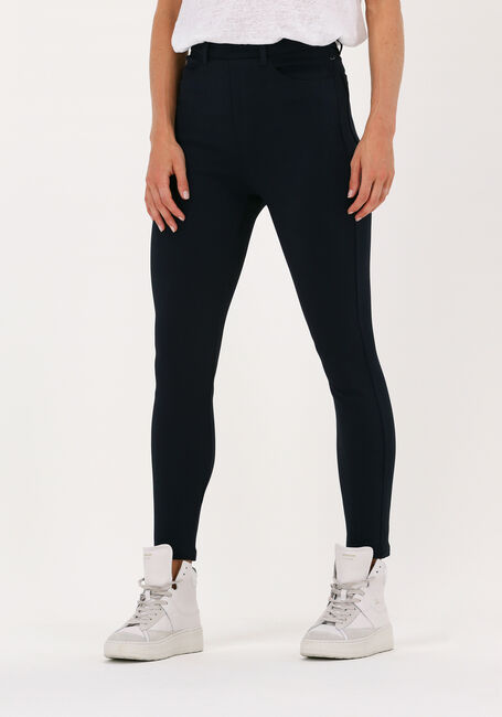 VANILIA Chino FITTED SKINNY Bleu foncé - large