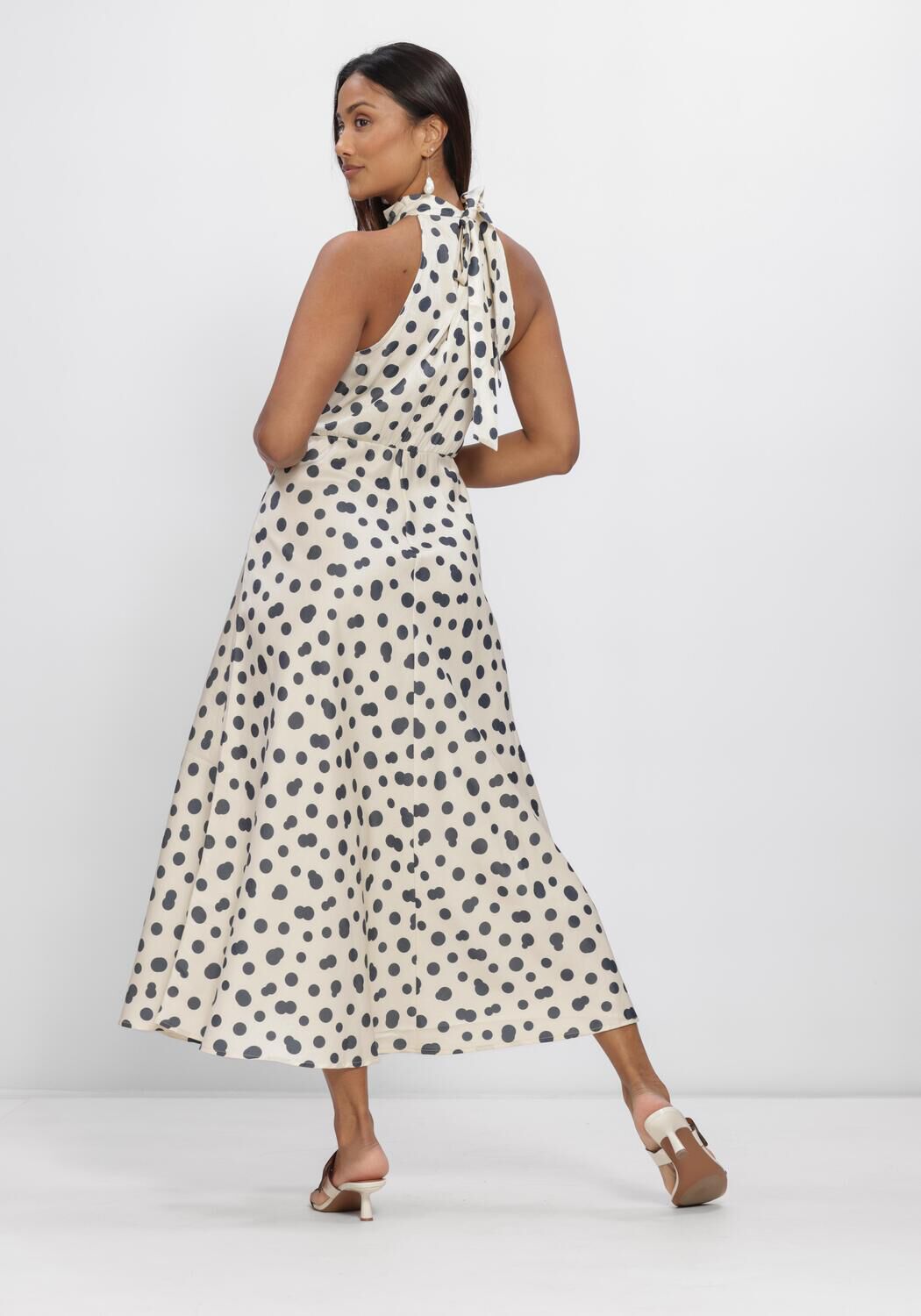 BEAUMONT Robe maxi ESTA DRESS en bleu - large