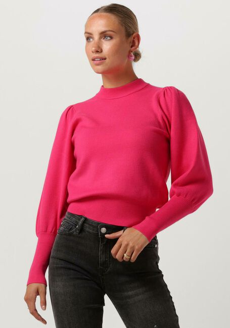 JANICE Pull TRUI GEBREID POF MOUW JAY Fuchsia - large