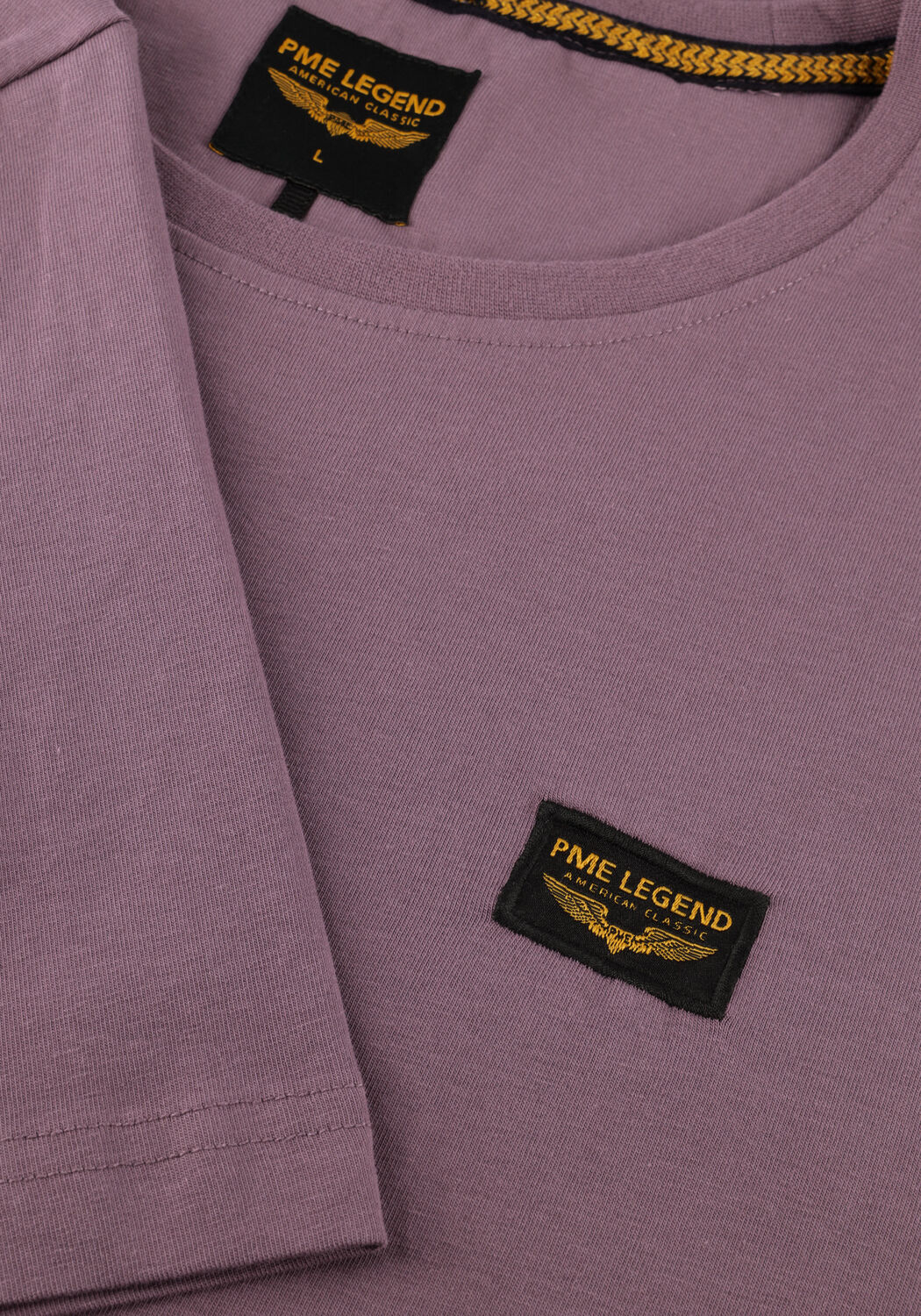 Paarse PME LEGEND T-shirt SHORT SLEEVE R-NECK GUYVER TEE - large