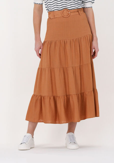 SUNCOO Jupe midi FERGIE en marron - large