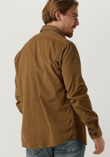 Beige SELECTED HOMME Casual overhemd SLHREGRICK-CORD SHIRT LS W - large