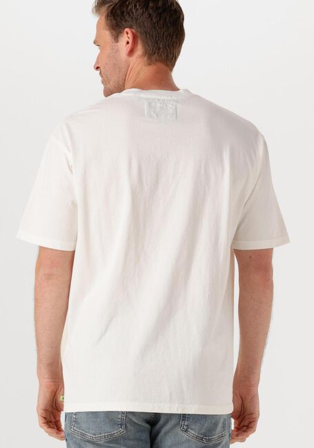 SCOTCH & SODA T-shirt RELAXED-FIT WASHED ARTWORK T-SHIRT en blanc - large