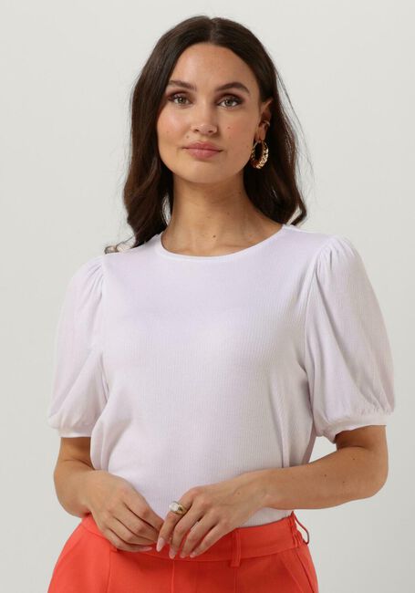 OBJECT T-shirt OBJJAMIE S/S TOP en blanc - large