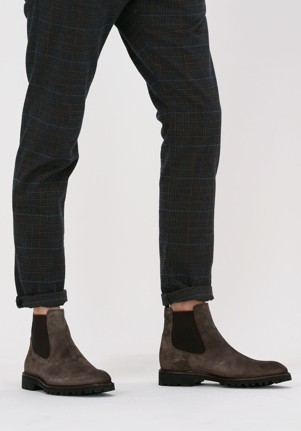 FLORIS VAN BOMMEL Bottines chelsea 20072 en taupe - large