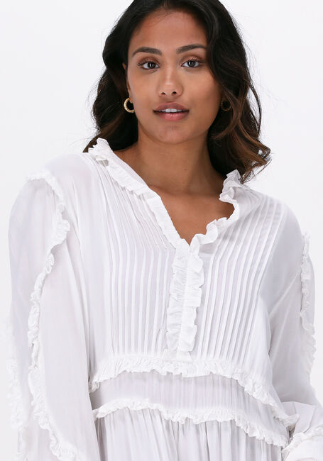 EST'SEVEN Robe maxi EST’VOLT DRESS LONG en blanc - large