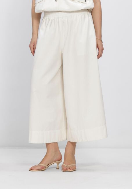 Witte MSCH COPENHAGEN Broeken/jumpsuits MSCHJOSILYN HW SKIRT PANTS - large