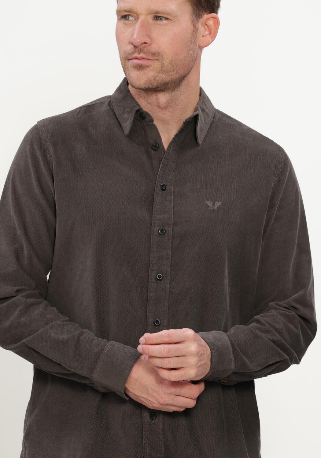 PME LEGEND Casual overhemd LONG SLEEVE SHIRT FINE - large