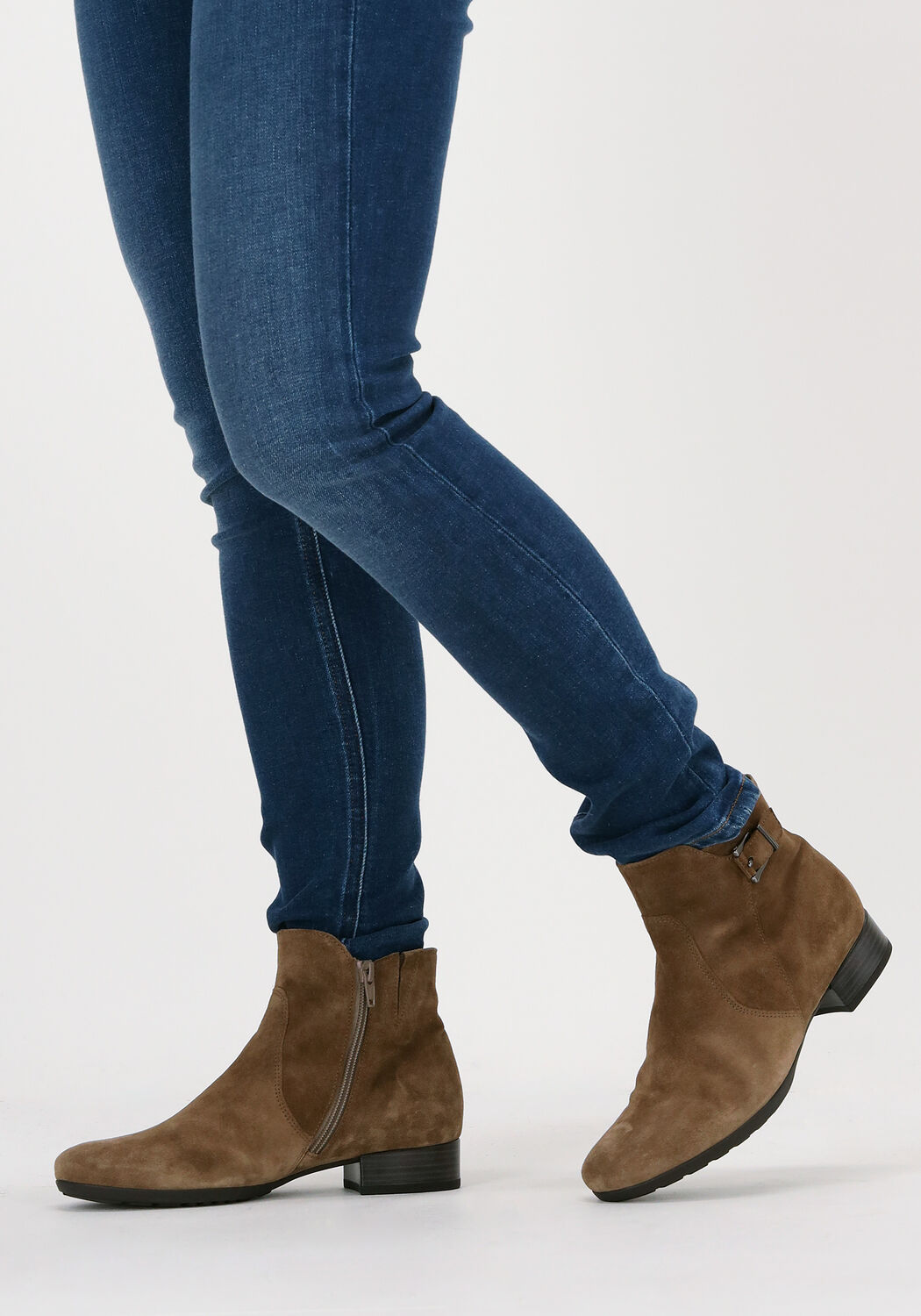 Gabor enkellaarsjes taupe new arrivals