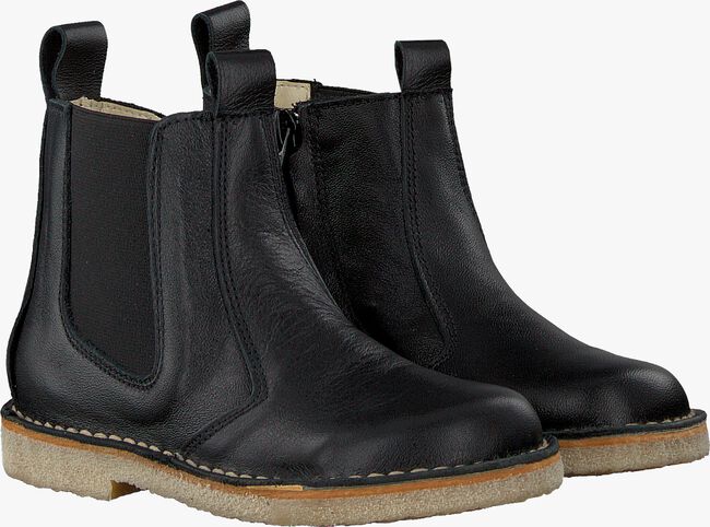 Zwarte POM POM Chelsea boots 6396Z - large