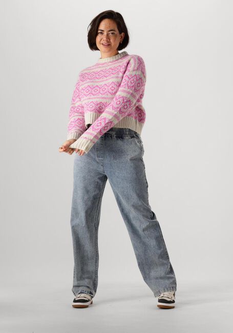 LOLLYS LAUNDRY Pull LOTTIELL JUMPER LS en rose - large
