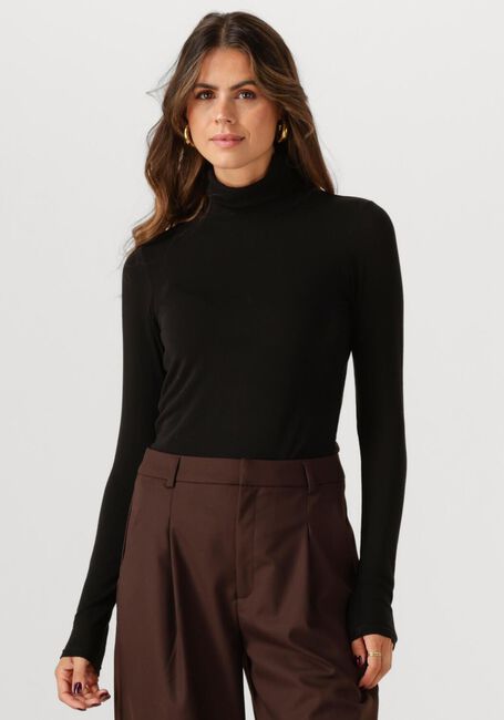 Zwarte SECOND FEMALE Coltrui MATIMA T-NECK TEE - large