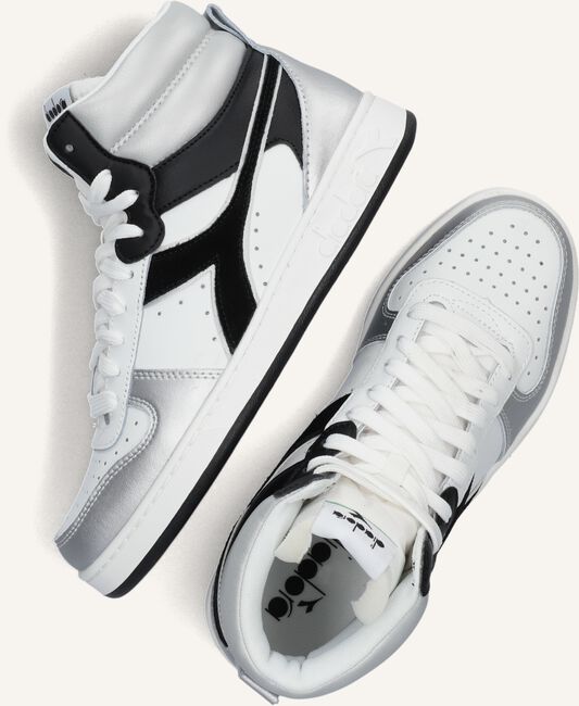 Witte DIADORA Sneakers MAGIC BASKET MID SPACE WOMAN Witte DIADORA Sneakers MAGIC BASKET MID SPACE WOMAN - large