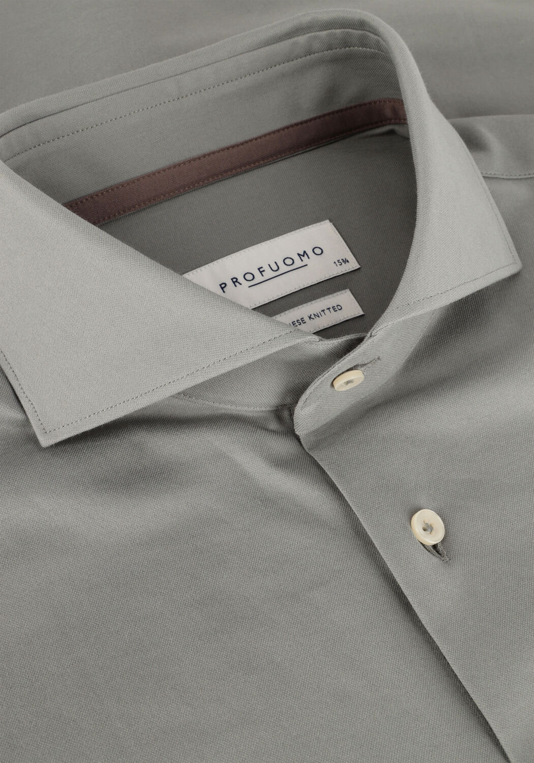 PROFUOMO Chemise d&eacute;contract&eacute; PPUH10053 en vert - large