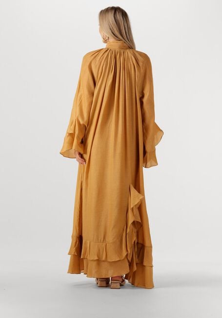 Gele MES DEMOISELLES Maxi jurk FRELLY - large