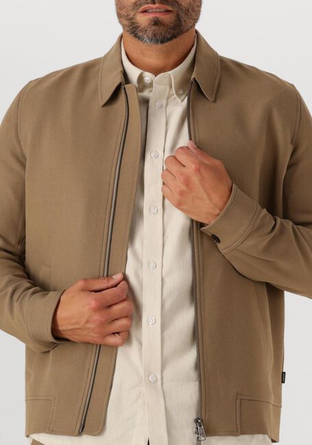 LES DEUX Jack COMO COACH JACKET en camel - large