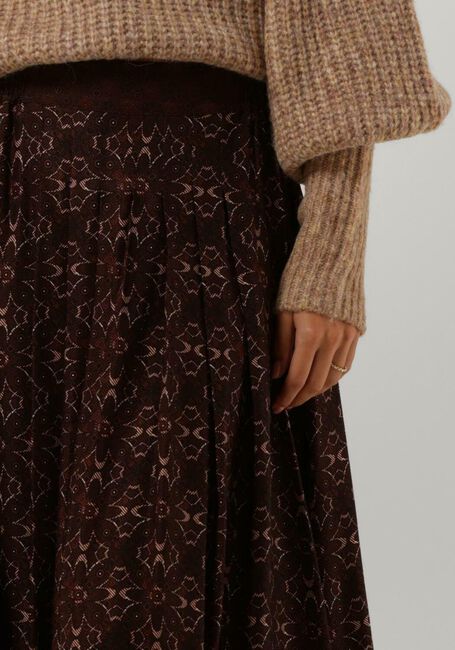 IDANO Jupe midi PAULA en marron - large