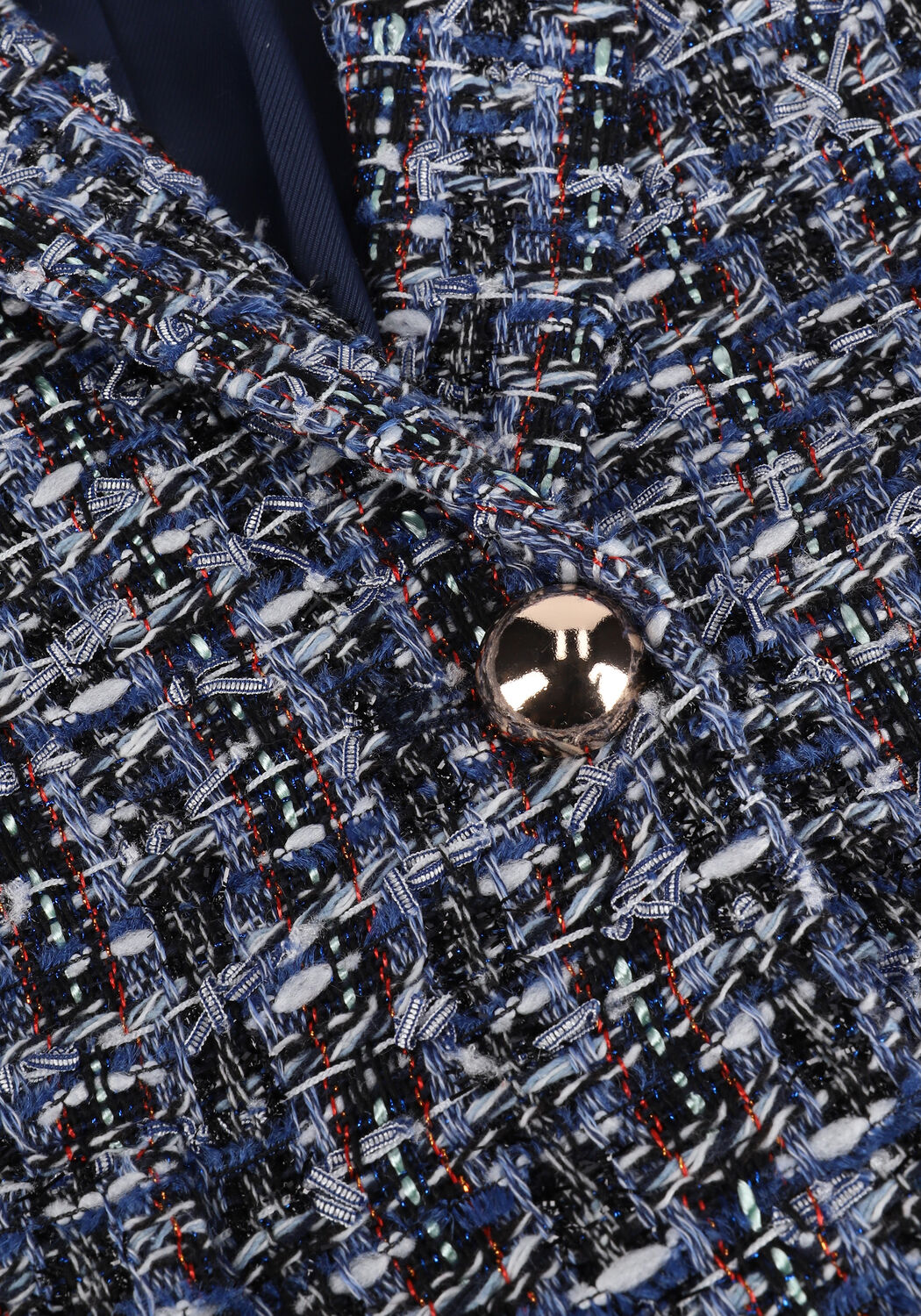 Blauwe SUNCOO Blazer DOUNIA - large