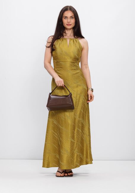 Y.A.S. Robe maxi YASWIMMA LONG HALTERNECK en jaune - large