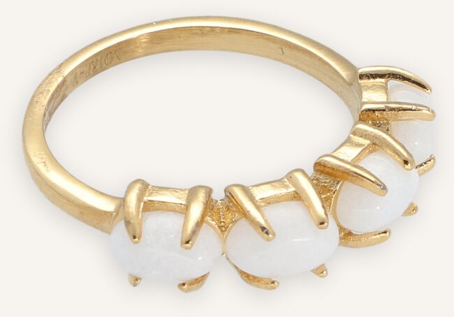 Beige NOTRE-V Sieraad RING SMALL STONE Beige NOTRE-V Sieraad RING SMALL STONE - large