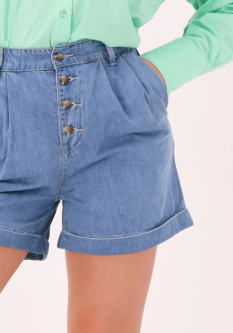 OBJECT OCEAN HW DENIM SHORTS Jeans en bleu - large