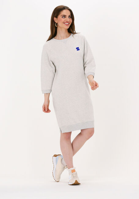 BY-BAR Mini robe FIENE SWEAT DRESS Gris clair - large