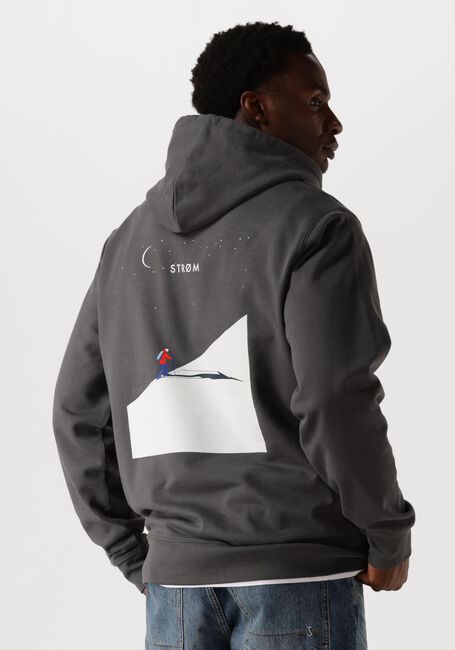 STRØM Clothing Pull HOODIES en gris - large