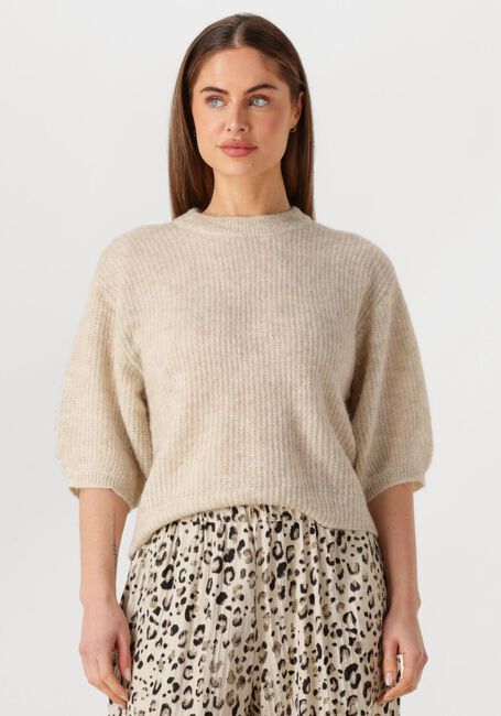 MSCH COPENHAGEN Pull MSCHHILA HOPE 2 4 PULLOVER en beige - large