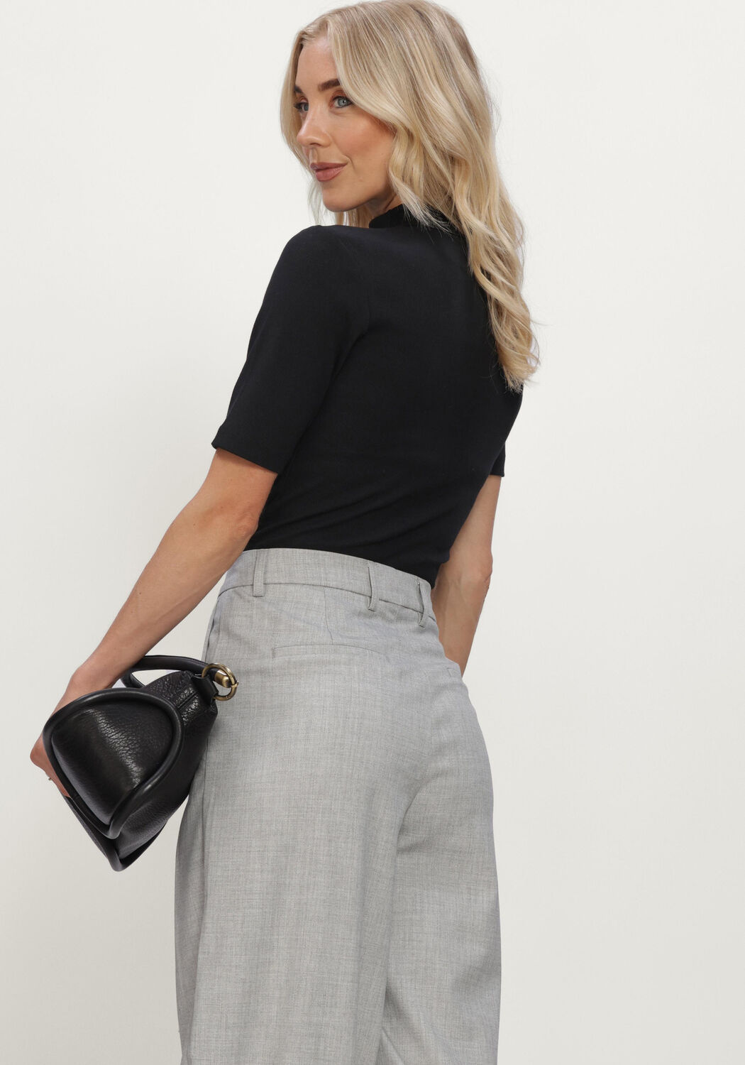 Zwarte COPENHAGEN MUSE Top CMSIV-TEE - large