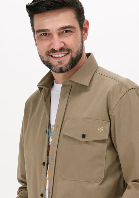 Ecru WOODBIRD Overshirt OWAN WORK SHIRT - large